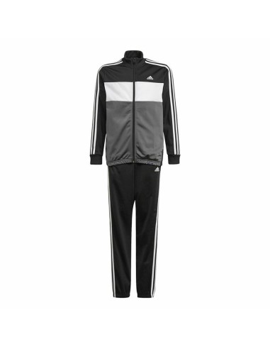 Kinder-Trainingsanzug Adidas Essentials Tiberio Schwarz