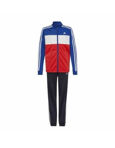 Kinder-Trainingsanzug Adidas Essentials Rot Blau