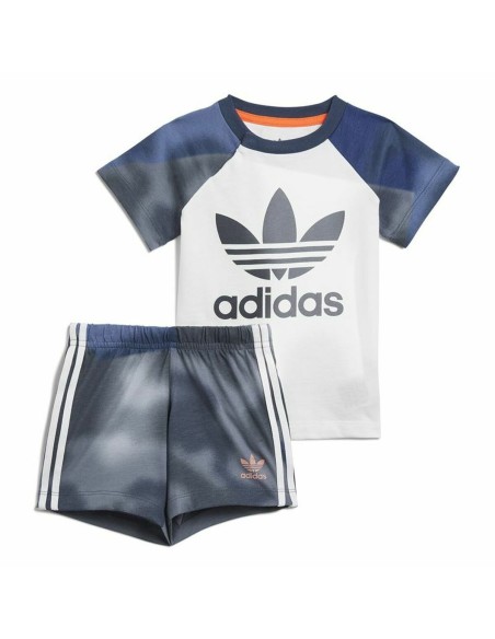 Completo Sportivo per Bambini Adidas Camouflage Print Bianco