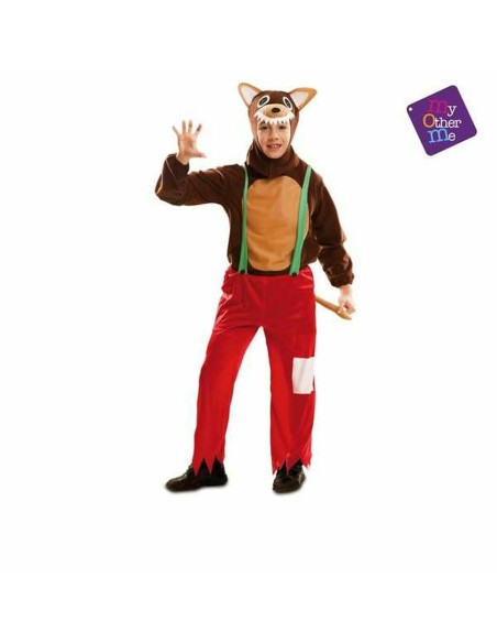 Costume for Children My Other Me Ferocious Wolf Red