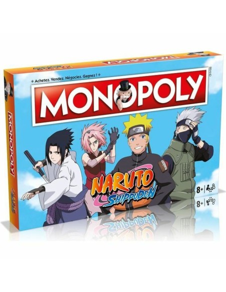 Gioco da Tavolo Winning Moves MONOPOLY Naruto (FR)