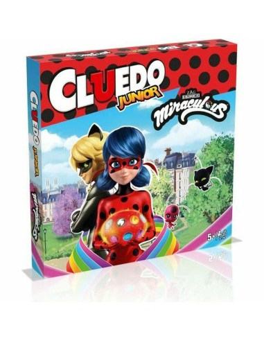 Gioco da Tavolo Winning Moves CLUEDO JUNIOR MIRACULOUS (FR)