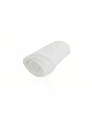 Fitted bottom sheet Domiva White Impermeable