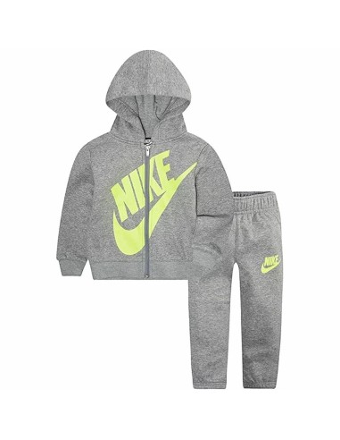 Completo Sportivo per Bambini Nike Ensemble Grigio chiaro