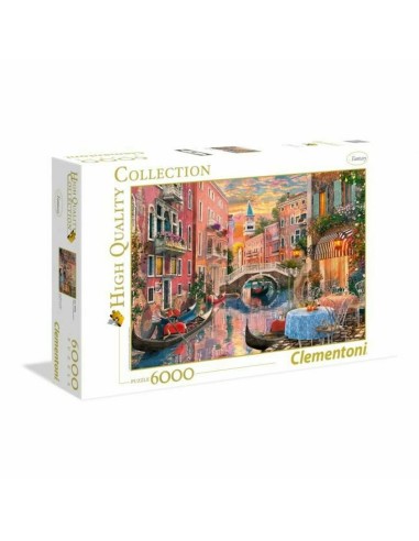 Puzzle Clementoni Venice Evening Sunset (6000 Pièces)