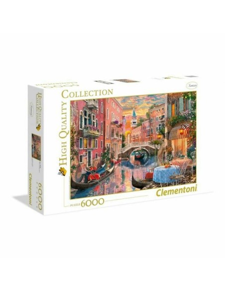 Puzzle Clementoni Venice Evening Sunset (6000 Pièces)