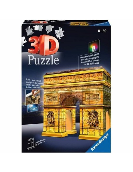 Puzzle 3D Ravensburger Iceland: Kirkjuffellsfoss 216 Pièces 3D