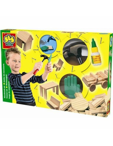 Playset SES Creative Joinery Workshop 57 Pieces