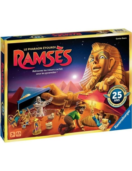 Gioco da Tavolo Ravensburger Ramses 25th anniversary (FR) Multicolore (Francese)