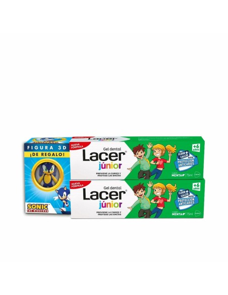 Dentifrice Lacer Junior 75 ml Menthe 2 Unités