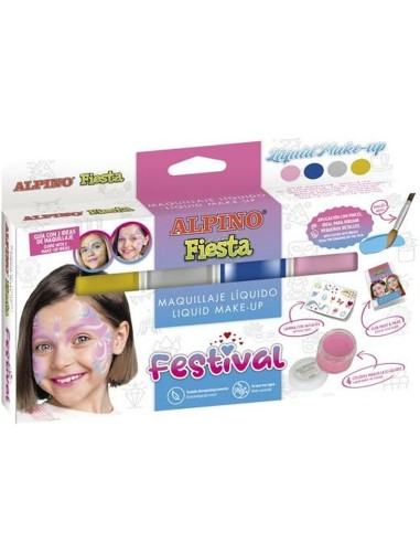 Kinder Make-up Alpino Festival 4 Farben