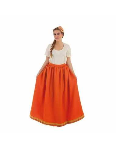 Skirt Orange Medieval