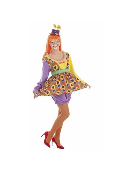 Costume per Adulti Love Pagliaccio Donna 5 Pezzi