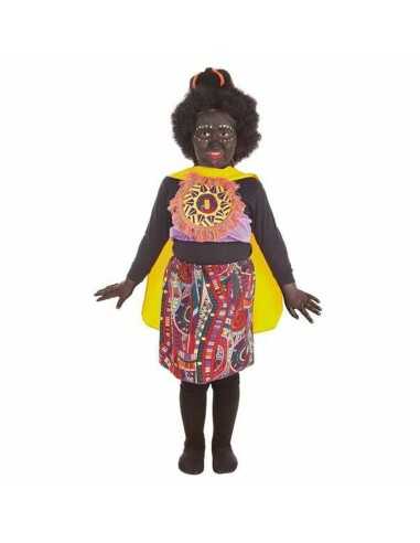 Costume per Bambini Africano Giungla (4 Pezzi)