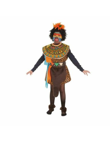 Costume per Bambini Africano (5 Pezzi)