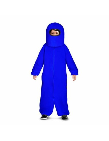 Costume per Bambini Among Us Impostor Azzurro