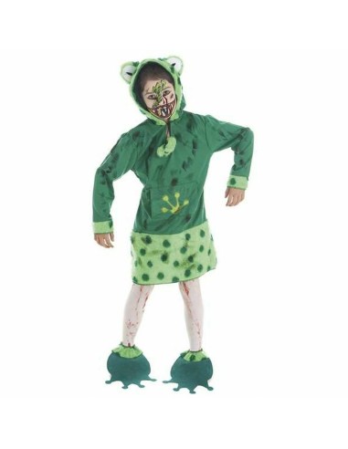 Verkleidung für Kinder Frosch Schminkset Zombie