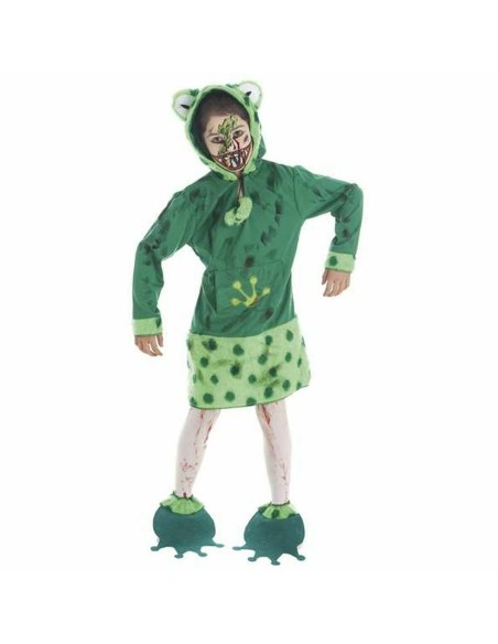 Costume for Children Frog Make-Up Set Zombie