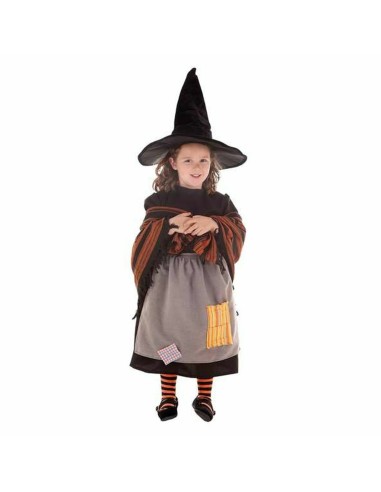 Costume per Bambini Strega (4 Pezzi)