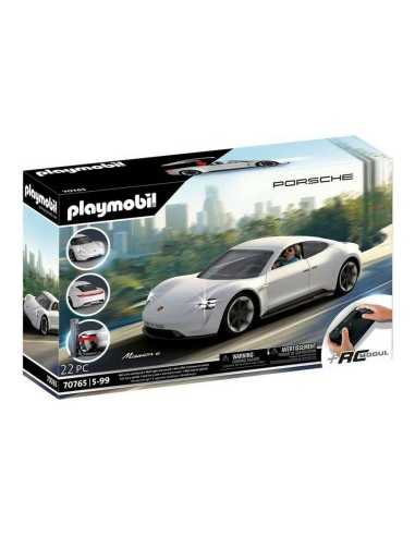 Playset di Veicoli Porsche Mission E Playmobil 70765 - Porsche Mission E 22 Pezzi (22 pcs)