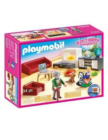 Playset Dollhouse Living Room Playmobil 70207 Esszimmer-Set (34 pcs)