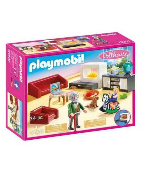 Playset Dollhouse Living Room Playmobil 70207 Esszimmer-Set (34 pcs)