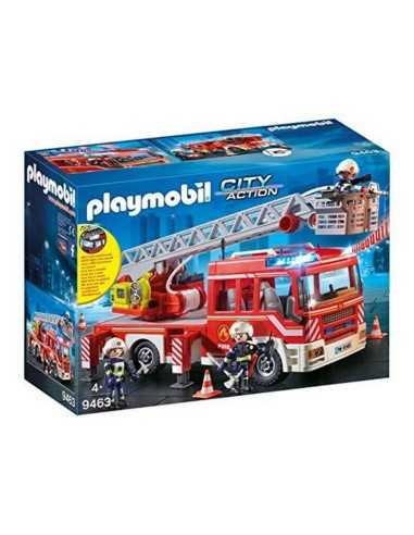 Jeu de Véhicules City Action Playmobil 9463 (14 pcs) Camion de Pompiers