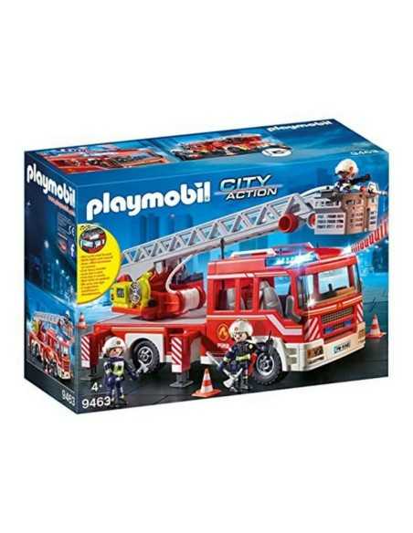 Jeu de Véhicules City Action Playmobil 9463 (14 pcs) Camion de Pompiers