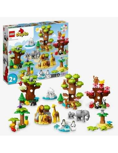 Playset Lego 10975 DUPLO Wild Animals of the World (142 Pezzi)