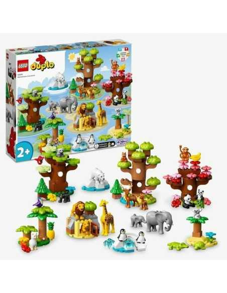 Playset Lego 10975 DUPLO Wild Animals of the World (142 Pezzi)