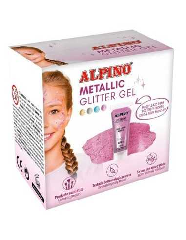 Maquillage pour les enfants Alpino Gel Paillettes Rose