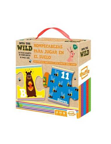 Puzzle Shuffle Into the Wild Per bambini 26 Pezzi