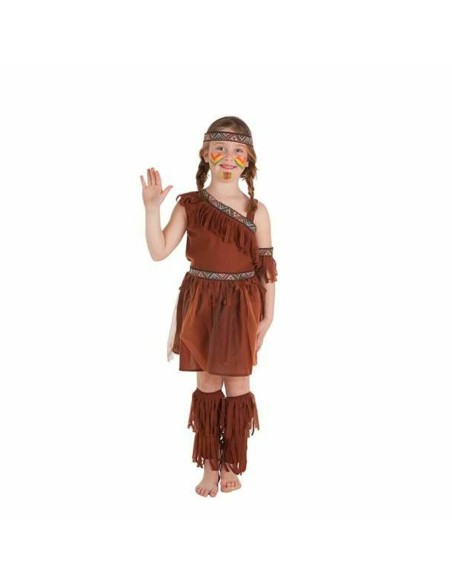 Costume per Bambini Indiano Americano (4 Pezzi)