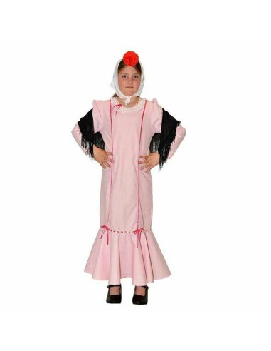 Costume per Bambini Chulapa Rosa (3 Pezzi)