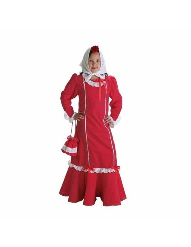 Costume per Bambini Chulapa Rosso (3 Pezzi)