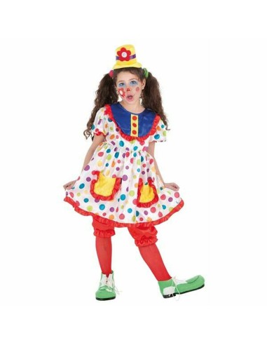 Costume for Children Tina Male Clown (3 Pieces)