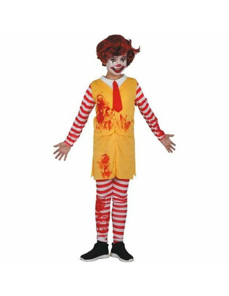 Costume for Children Burger Male Clown Terror (3 Pieces)