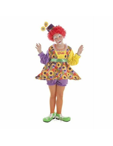 Costume for Children Love Male Clown (4 Pieces)