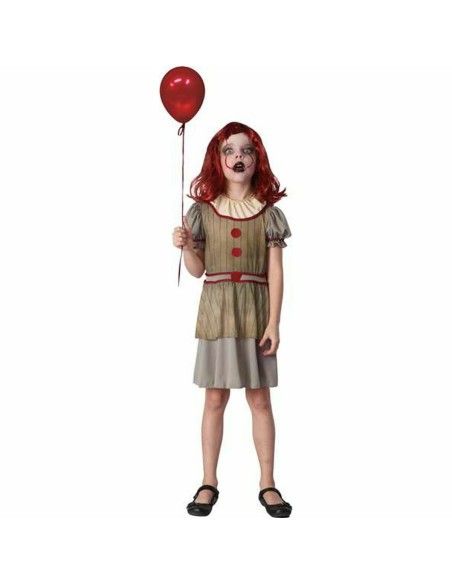 Costume for Children Balloon Male Clown Terror (2 Pieces)