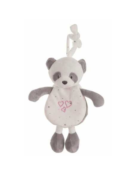 Jouet Peluche Ours Panda Rose