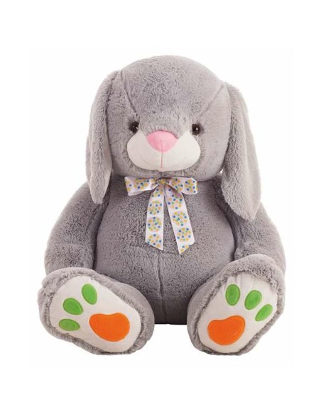 Jouet Peluche Dido Lapin Gris 90 cm