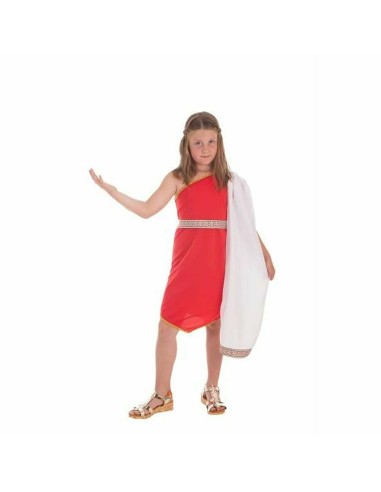 Costume for Children Roman Man Red (3 Pieces)