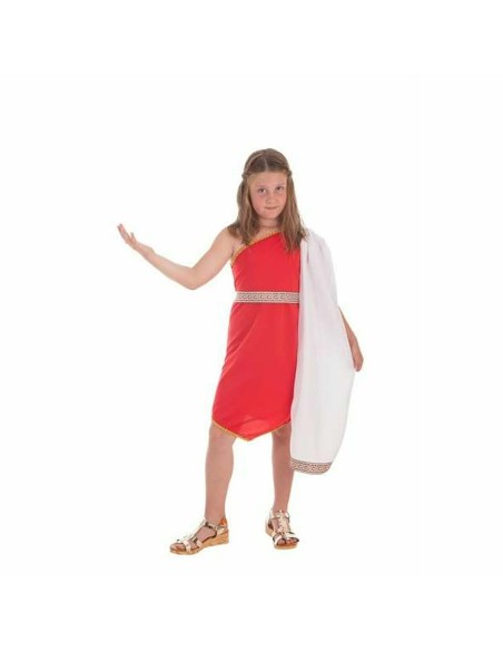 Costume for Children Roman Man Red (3 Pieces)