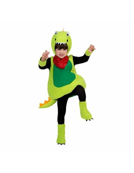 Costume for Children My Other Me Green Dinosaur