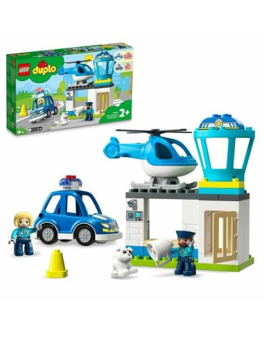 Playset Lego Police Station and Police Helicopter 40 Pièces