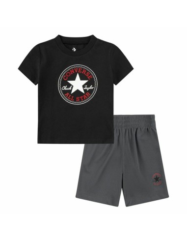 Completo Sportivo per Bambini Converse Nero/Grigio