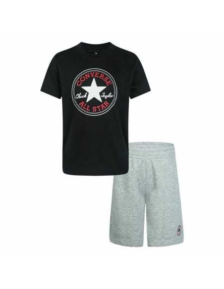 Children's Sports Outfit Converse Core Tee Black/Grey