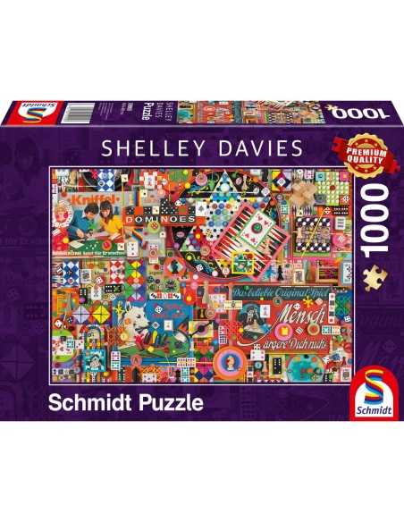 Puzzle Schmidt Spiele Vintage Board Games (1000 Pieces)