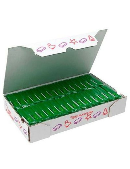 Plastilina Jovi Verde scuro (30 Pezzi)