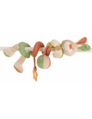 Fluffy toy Multicolour Rabbit Dog Spiral 22 cm